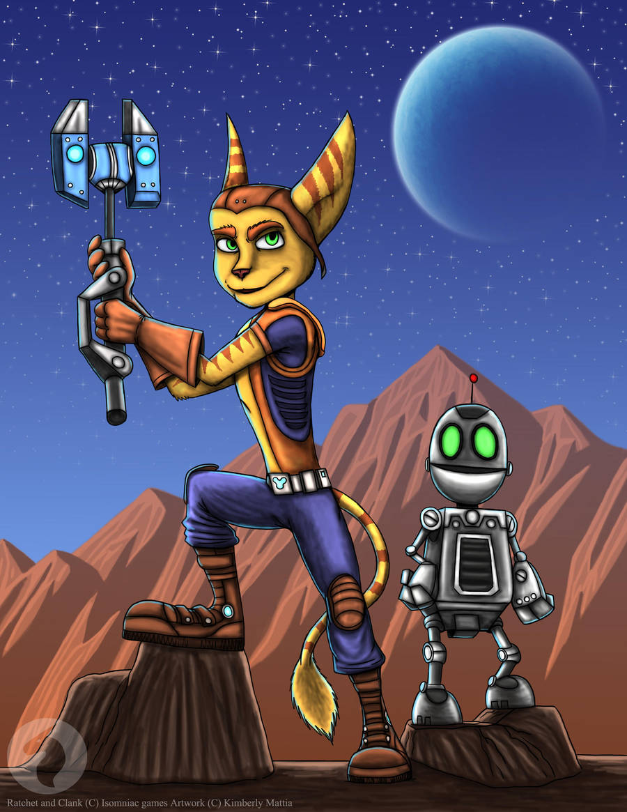 Ratchet And clank by BlueRavenfire on DeviantArt
