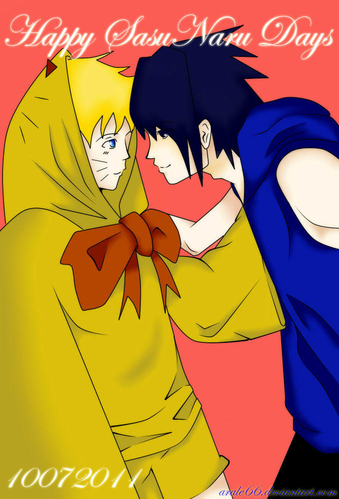 Happy SasuNaru Days by arale66