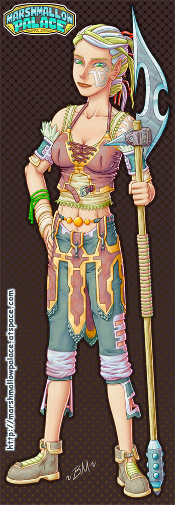 Wood Elf Commission Colours by baby-marshmallow