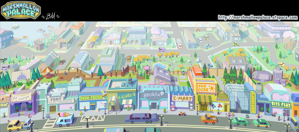 Geoklix Vector Facebookcover Commission Colours by baby-marshmallow