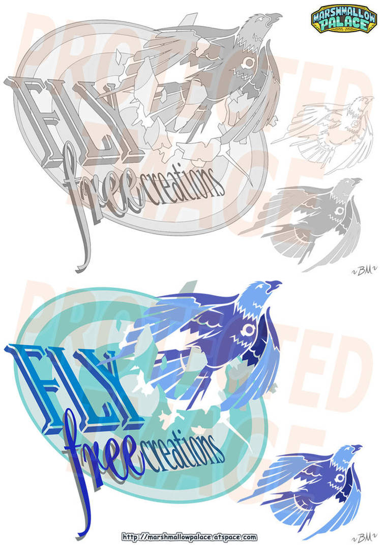 Flyfree Vector Logo Commission by baby-marshmallow