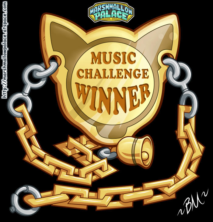 Music Medallion Commission by baby-marshmallow