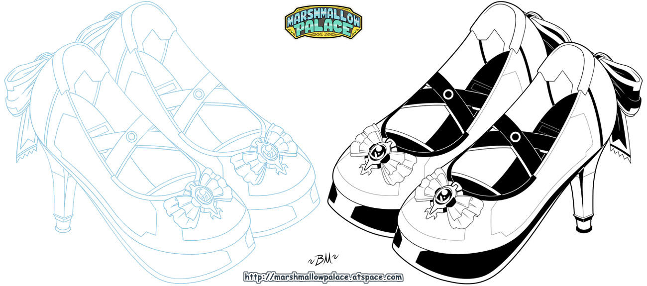 Princess Heels Commission by baby-marshmallow