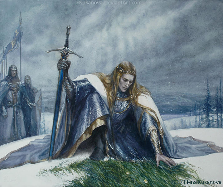 King of the Valinorian Noldor by EKukanova