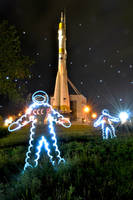 astronauts by Nataly-st