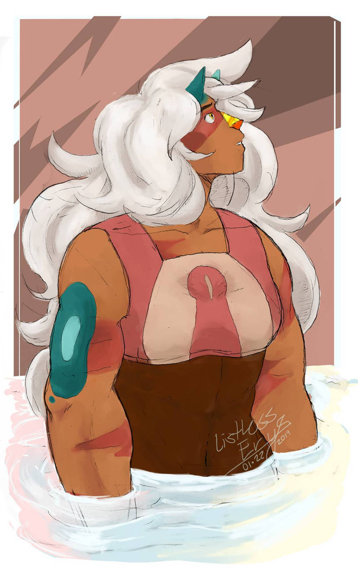 It's been so long since I watched SU and I haven't even seen the finale but when I saw Jasper show up on my feed my lesbian brain immediately went 👀❤️❤️ !!!!! Li...