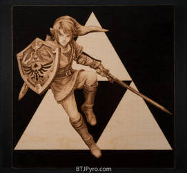 Link - Woodburning by brandojones