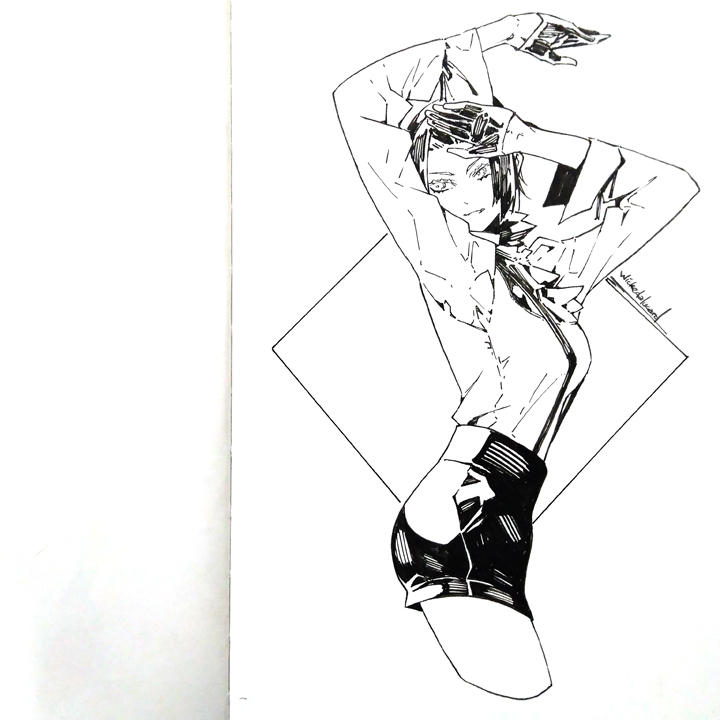 2018 Inktober Witch 09 by wickedalucard