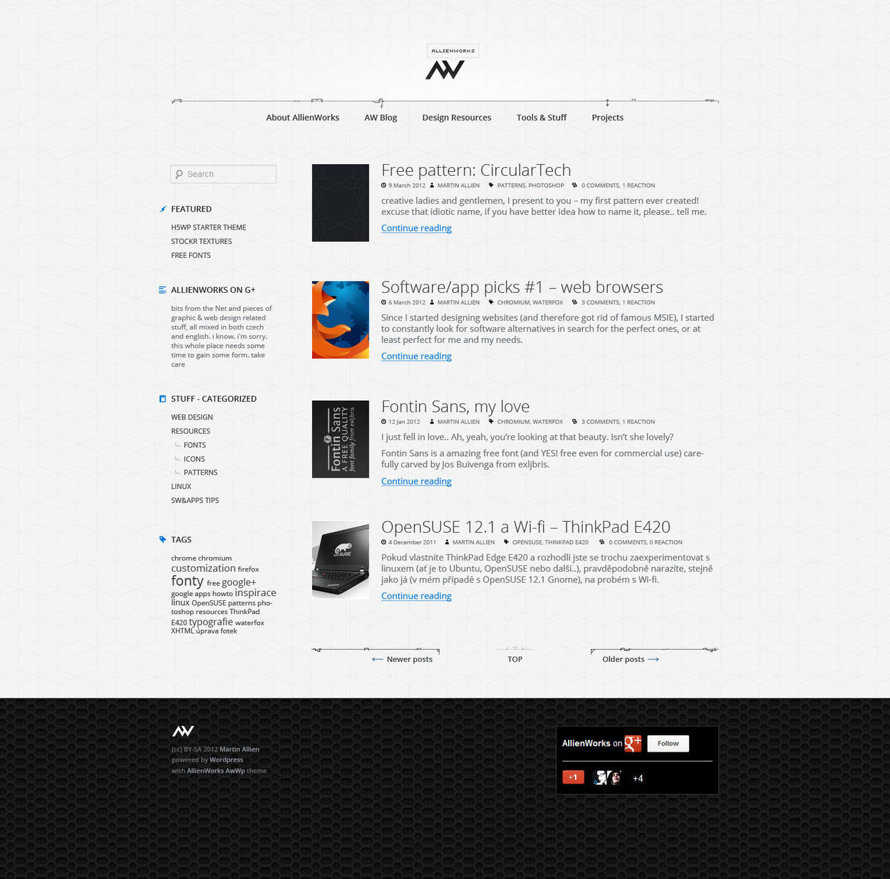 AllienWorks v1.0 by xapU7