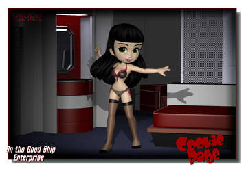 23rd Century Pin-up Girl by Ptrope
