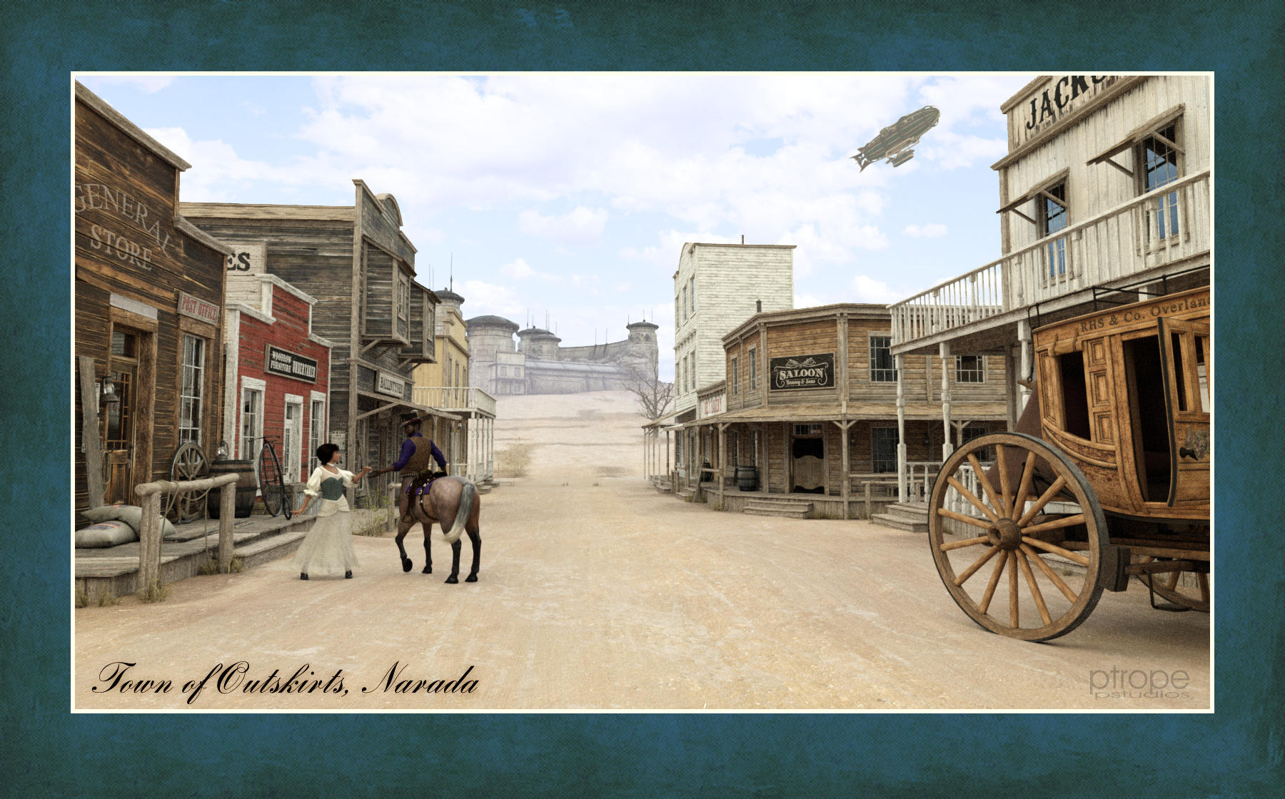 Town of Outskirts - Population: 2 by Ptrope