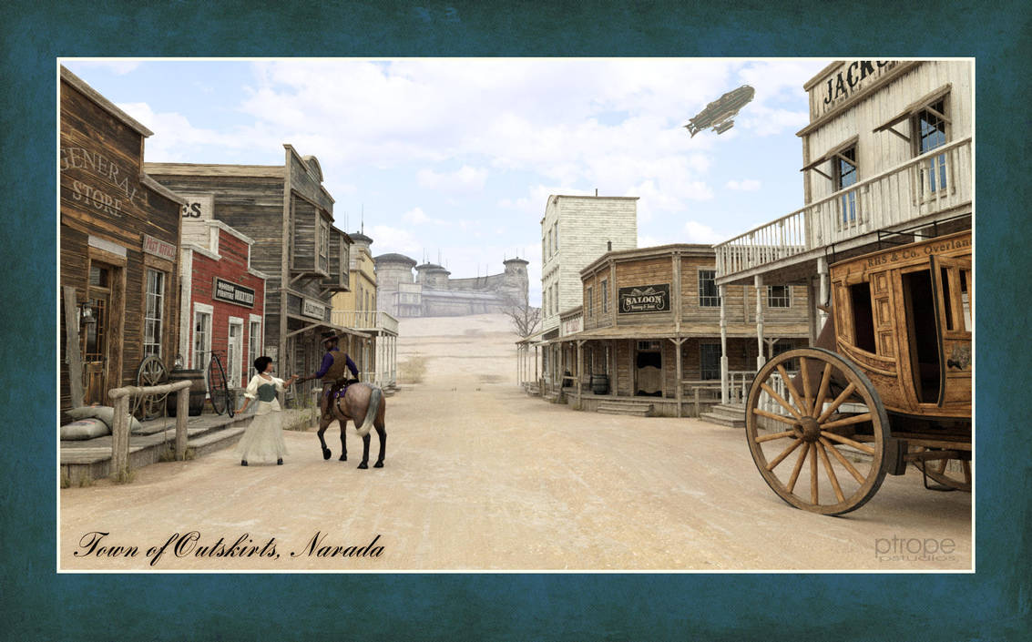 Town of Outskirts - Population: 2 by Ptrope