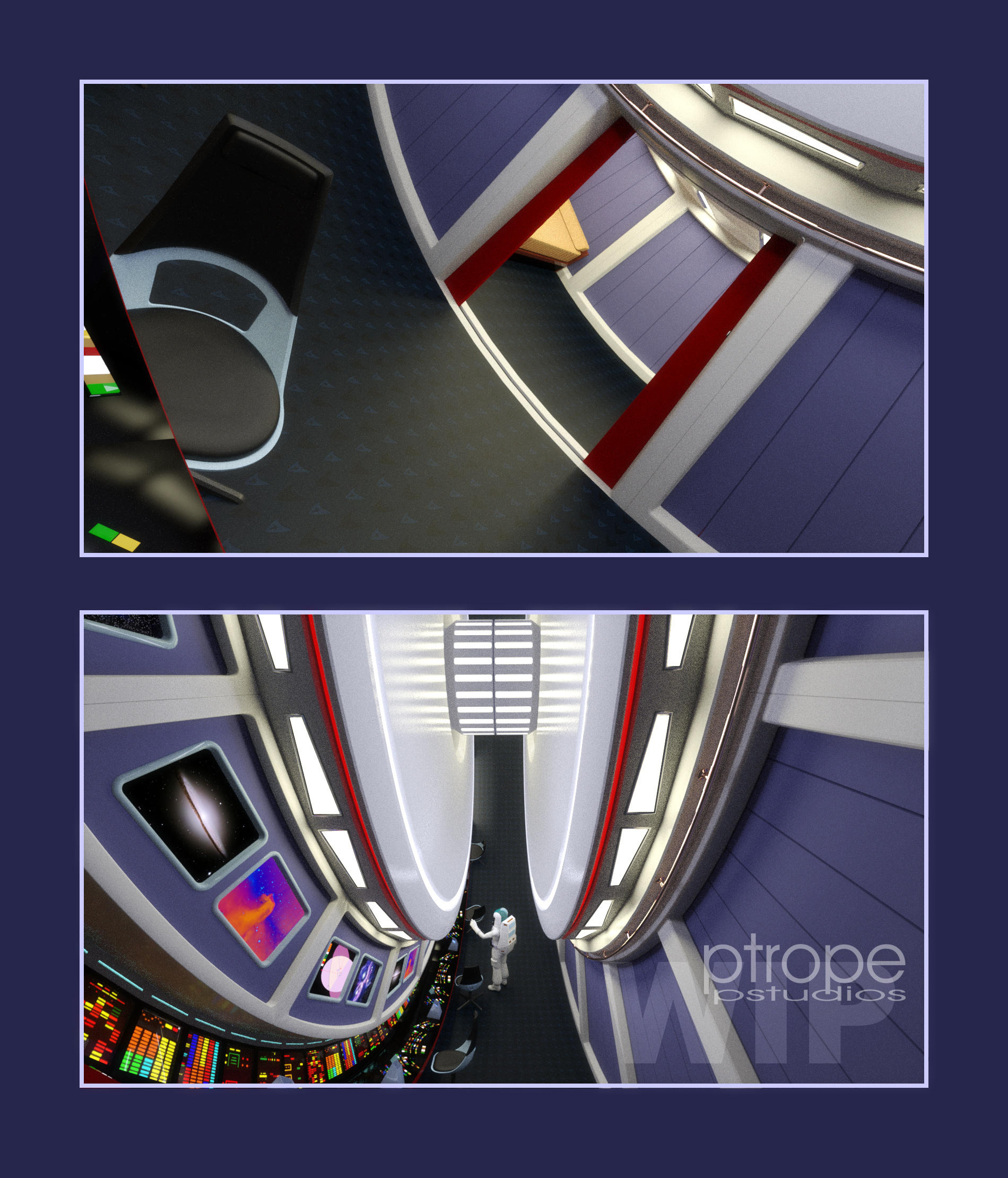 U.S.S. Inception - WIP 3 by Ptrope