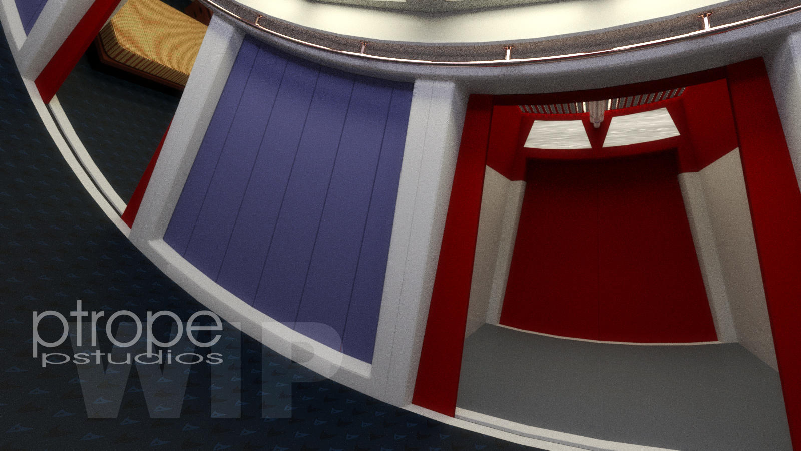 U.S.S. Inception - WIP 4 by Ptrope