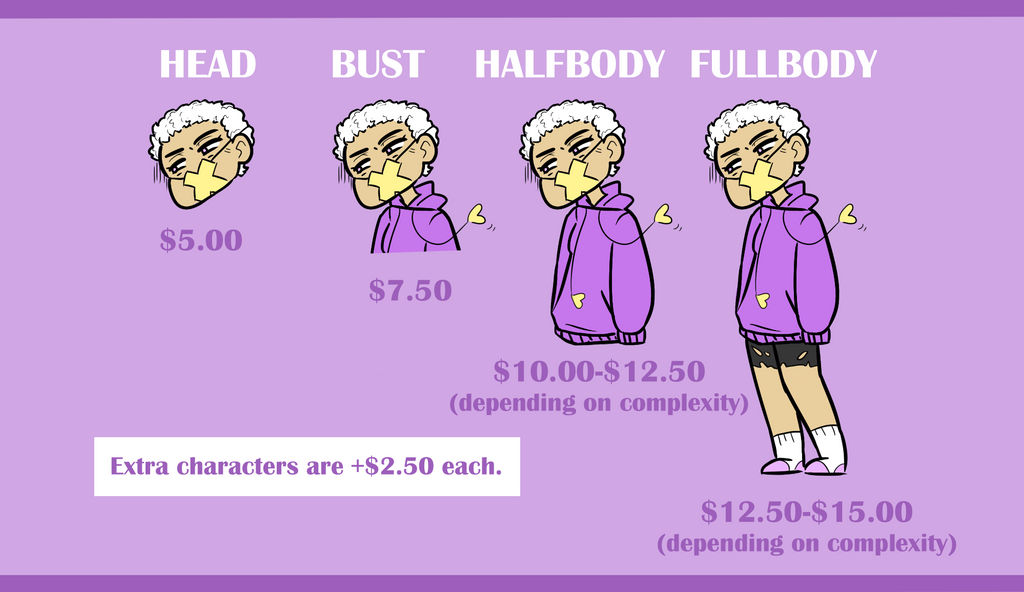 Commissions Ex by nemashu Commissions Ex by nemashu