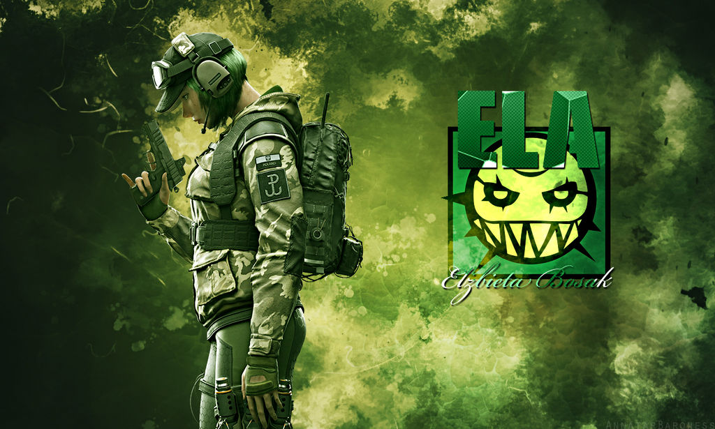 Rainbow Six Siege-Ela by LadyAnnatar on DeviantArt