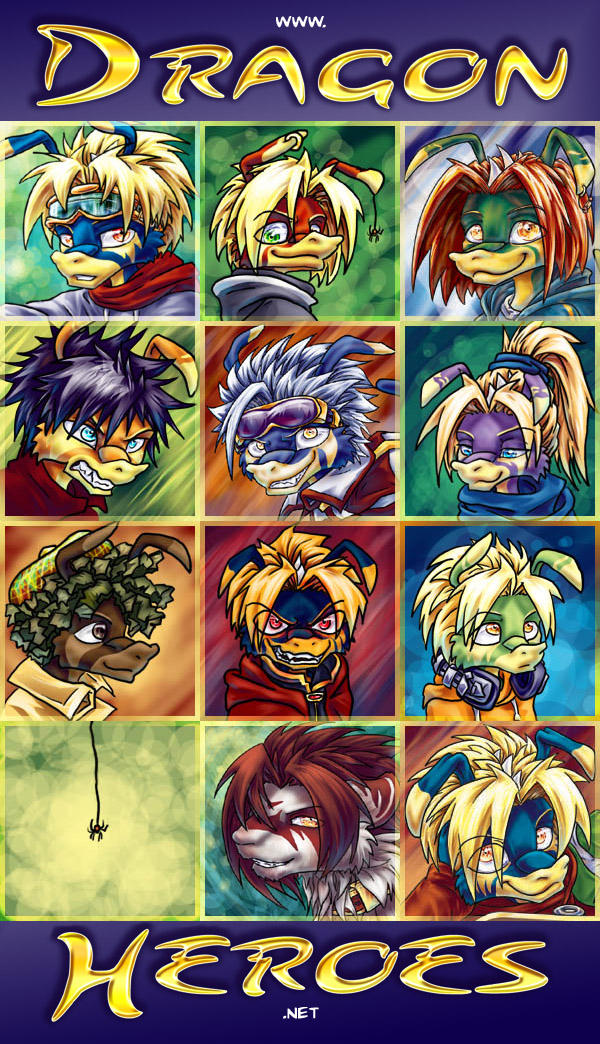 Heroes of Dragon Heroes by Fany001