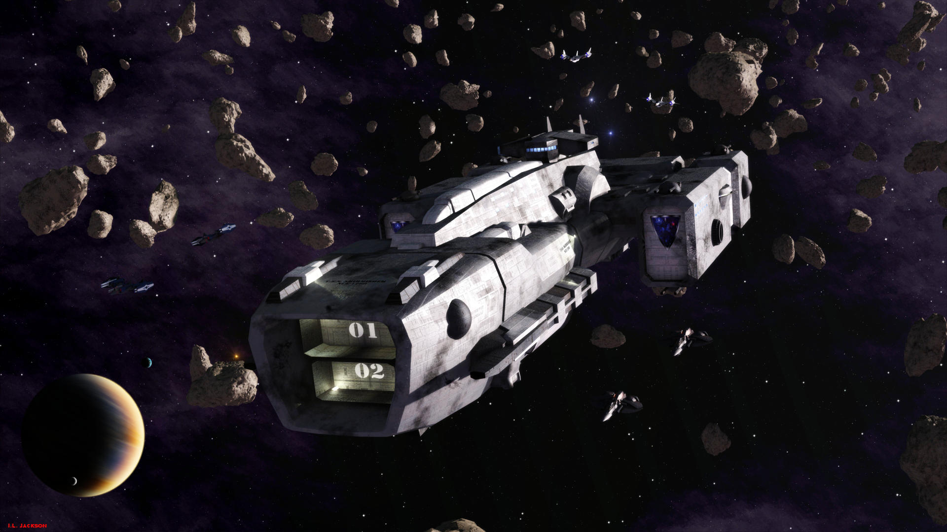 Skirmisher Class Carrier by ILJackson