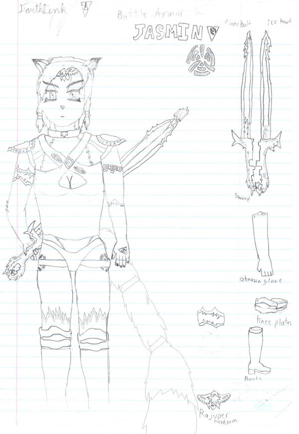 Jasmin battle armor 2 by darthlink30