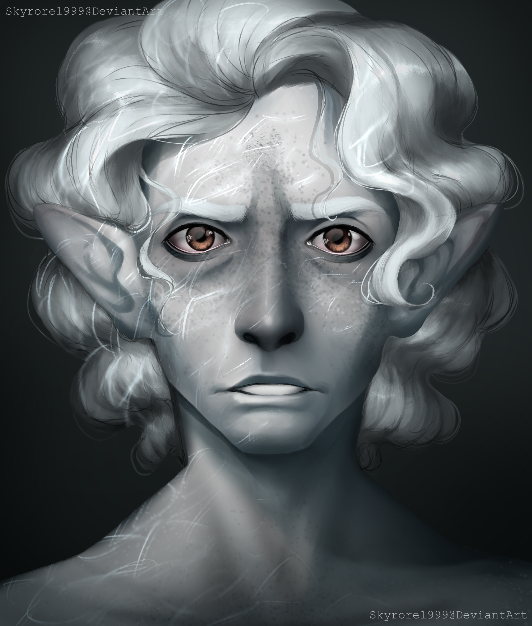 The Ocean Looked Back by SkyroreDraws on DeviantArt