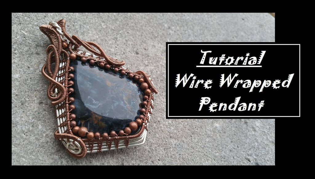 Custom Piertsite Wire Woven Pendant by BacktoEarthCreations