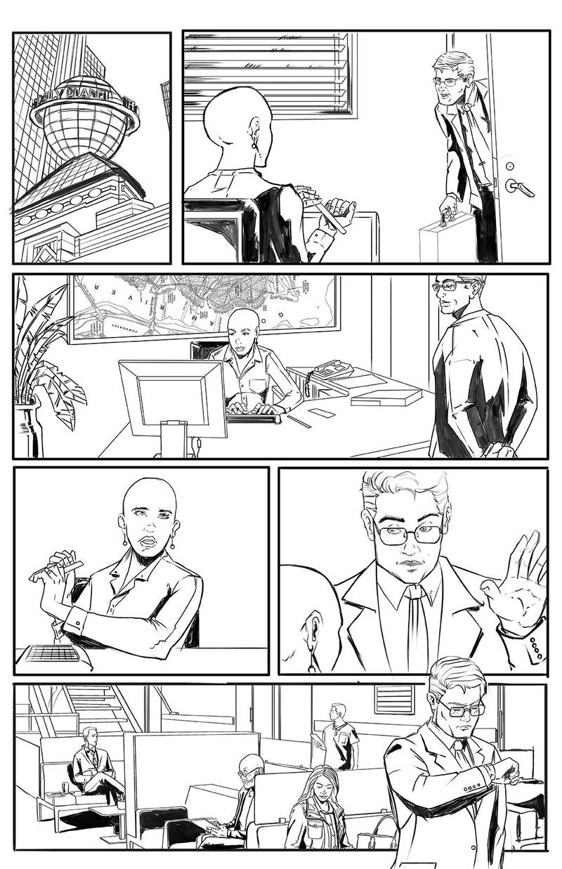 01 Superman Art Sample - Commissions are Open by TheRafaLee