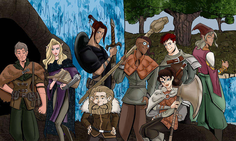 The Company of the White Hart - Commission by TheRafaLee