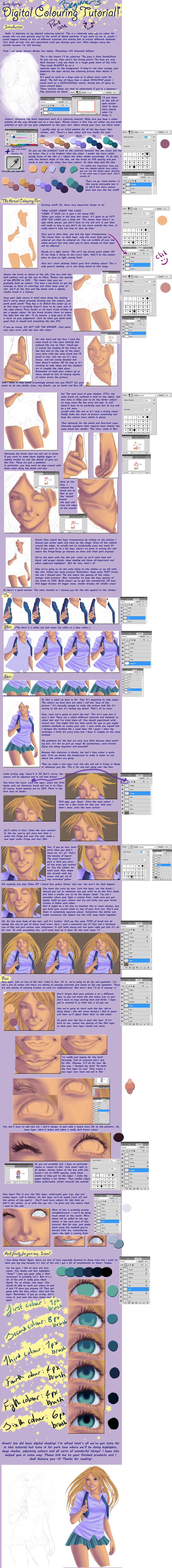 Basic Digital Painting Part 1 by Sarky-Sparky