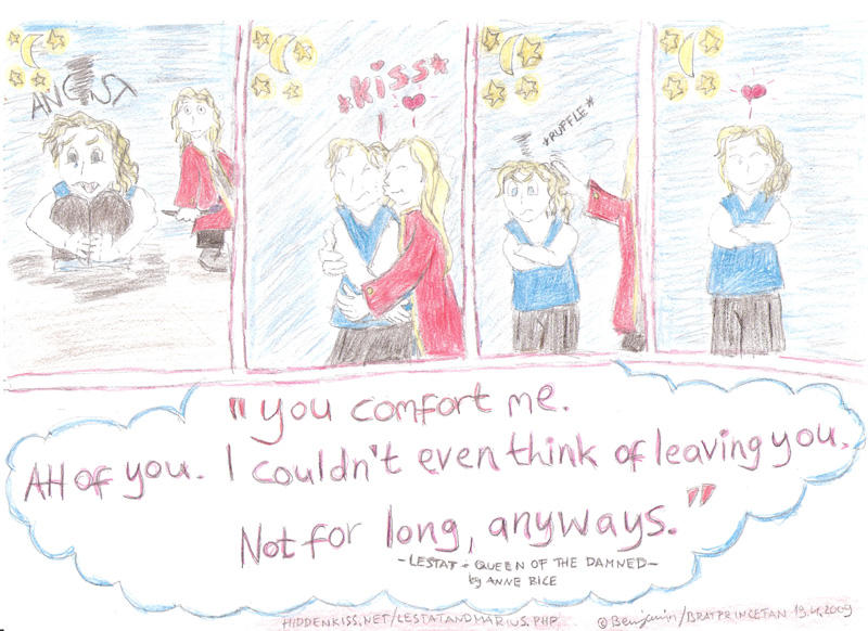 Comfort - Lestat and Marius by wolfMancub