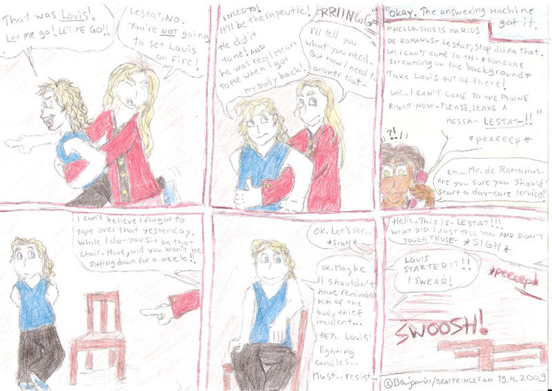 Marius - Answering Machine -The Vampire Chronicles by wolfMancub