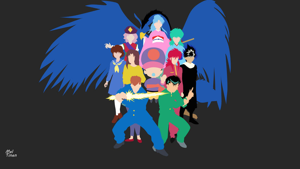 Yu Yu Hakusho - Minimalist Wallpaper by Meleusou on DeviantArt