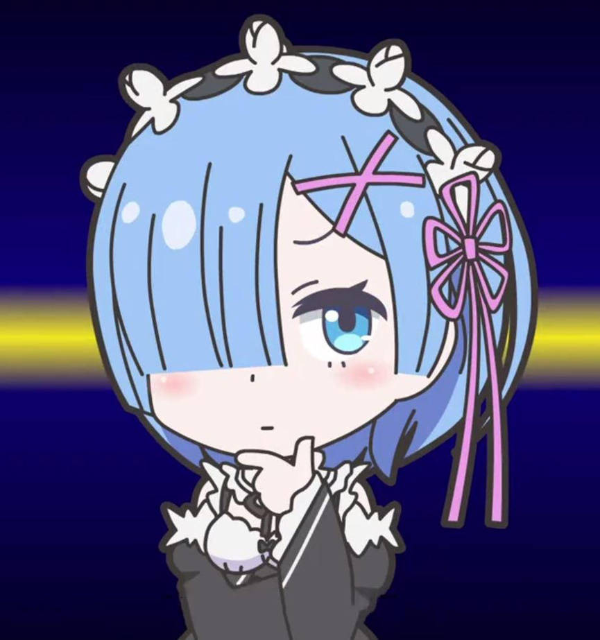 Chibi Vector Rem Re:Zero Chibi Rem by Potato-Land on DeviantArt