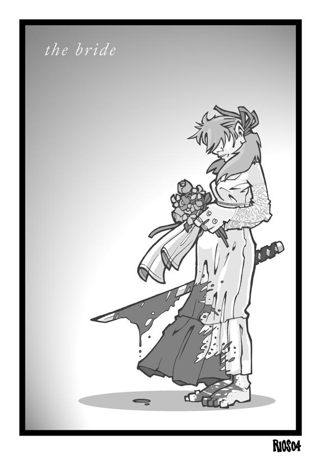 The Blood Spattered Bride by deaddays