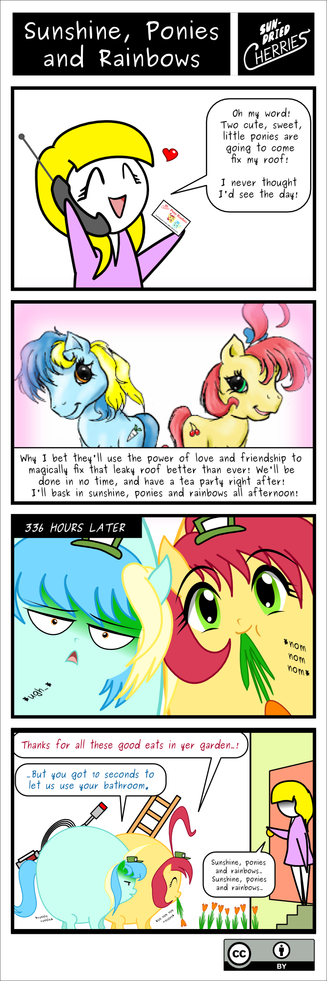 SDC - Sunshine, Ponies and Rainbows by C-quel