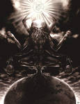 The Great Old One Cthulhu by enoxis